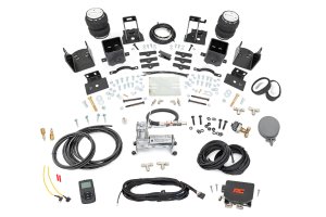 Ford F-350 Super Duty Air Spring Kit - Rear - Rough Country - w/compressor | Wireless Controller | 3-6 Ford F-350 Super Duty Air Spring Kit - Rear - Rough Country - w/compressor | Wireless Controller | 3-6